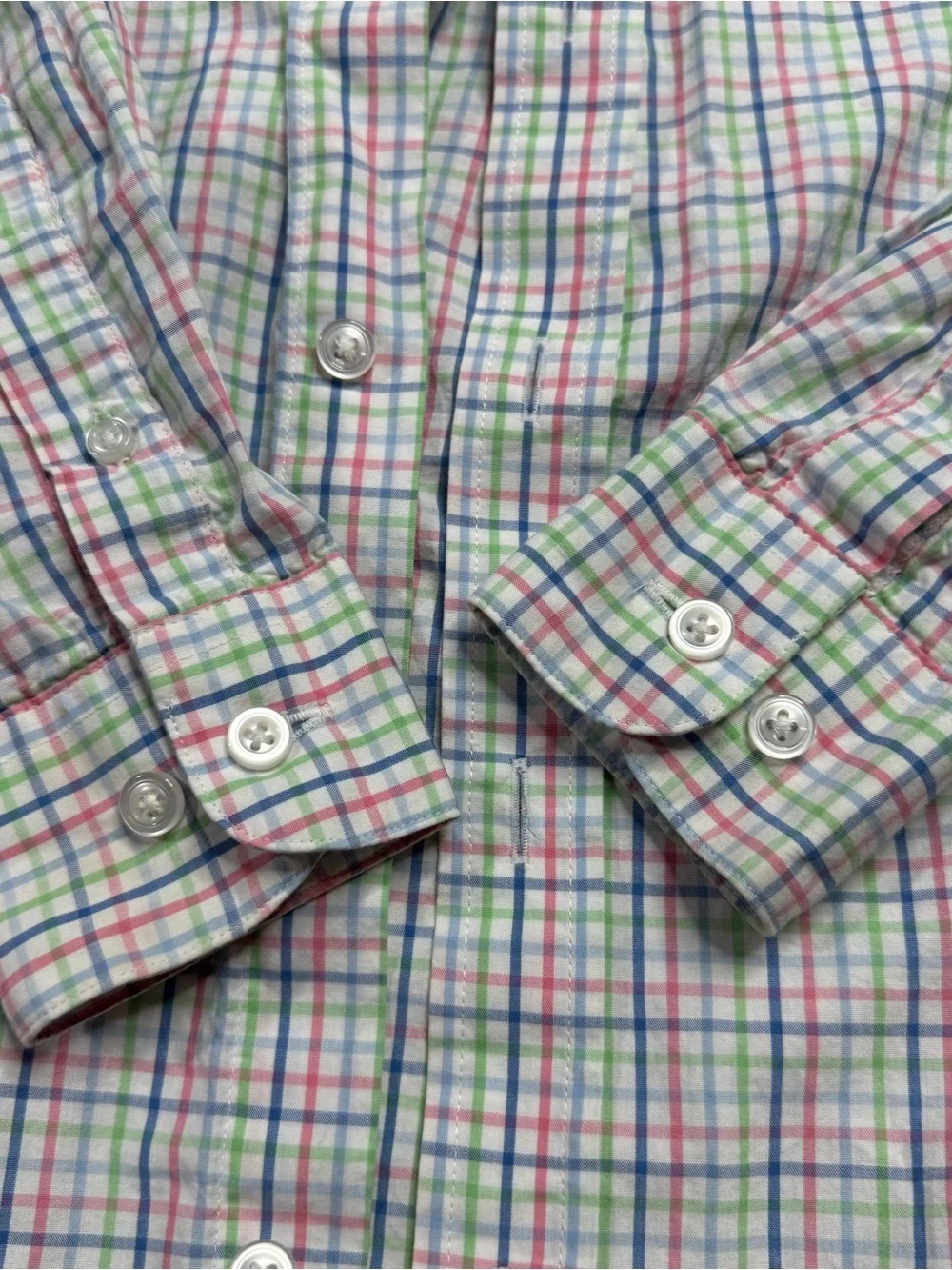 Boys Size 8 Button Down Shirt Lot Carter’s IZOD Class Club Plaid 4 Pc